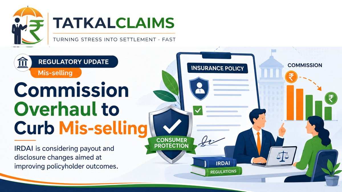 IRDAI commission overhaul and insurance mis-selling risk illustration