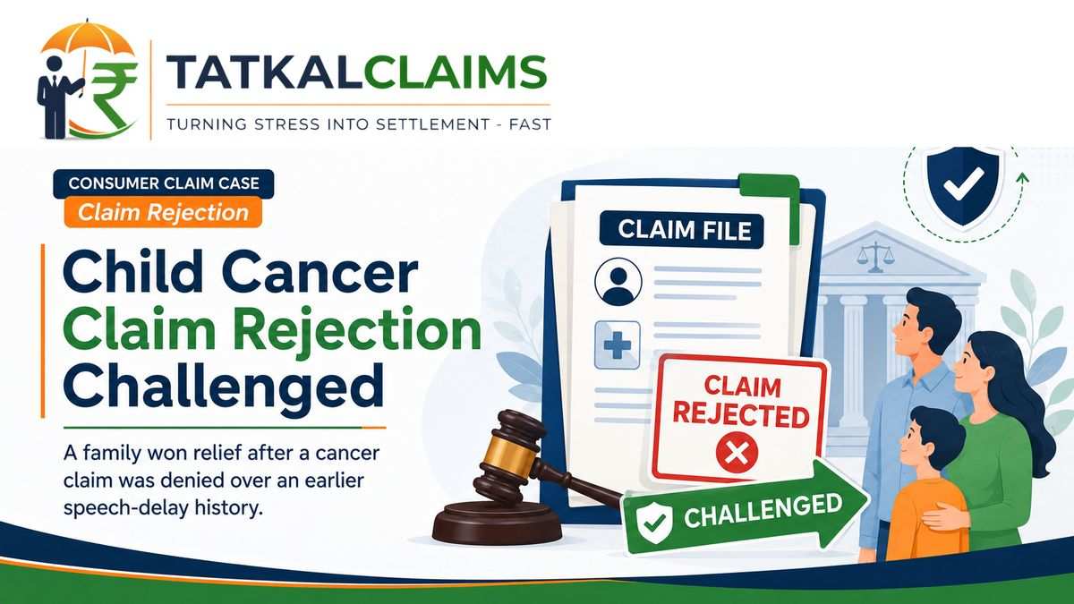 Mumbai doctor's Rs 20 lakh cancer insurance claim dispute illustration